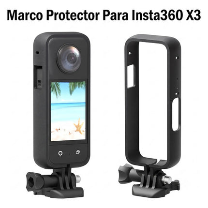 Marco Protector Insta360 X3 Carcasa Accesorio Camara Accion