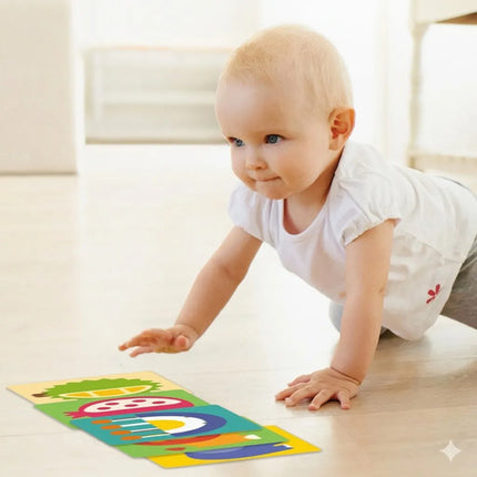 Tarjetas De Estimulación Visual Montessori Bebés 0-26 Meses