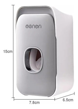 Dispensador Automático Pasta Dental Y Porta Cepillos Pared