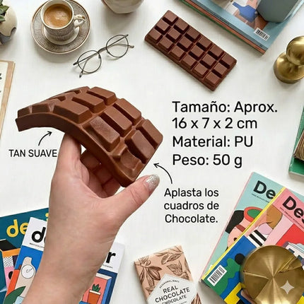 Juguete Antiestrés Squishy Chocolate Grande Relajante Regalo