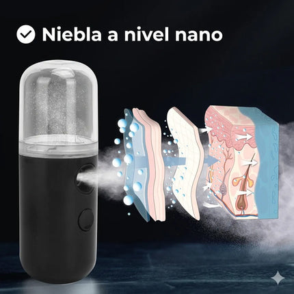 Nano Difusor Vaporizador Facial Portátil Usb Humidificador
