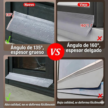 1m Tira Burlete Sellado De Ventana Adhesivo Antiagua Polvo