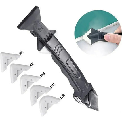 Kit Raspador De Silicona 5 En 1 Removedor Sellador Hogar