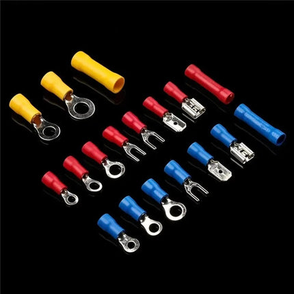 Kit 280 Terminales Eléctricas Aisladas Crimpado Para Cable