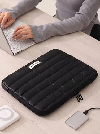Funda Acolchada Para Laptop 13  Impermeable Puffer Macbook