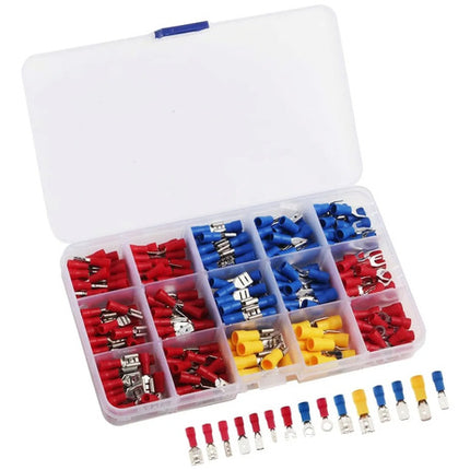 Kit 280 Terminales Eléctricas Aisladas Crimpado Para Cable