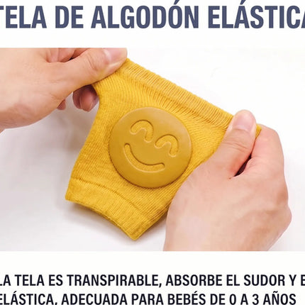 Rodilleras Para Bebé Gateo Antideslizante Protector Algodón