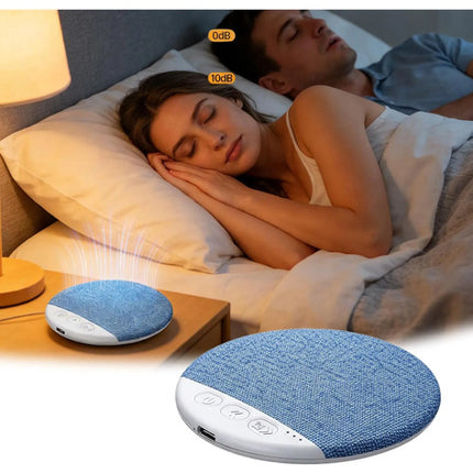 Mini Bocina Para Dormir Ruido Blanco Debajo De Almohada Blanco