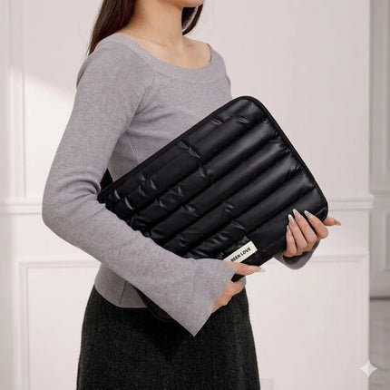 Funda Acolchada Para Laptop 13  Impermeable Puffer Macbook