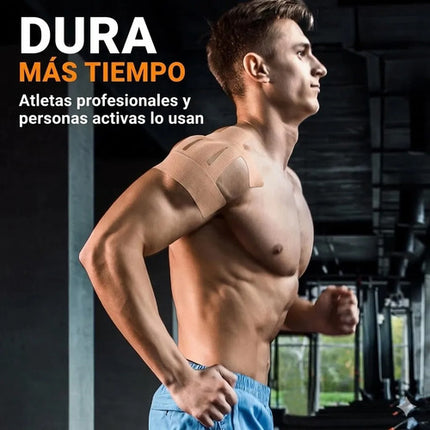 Cinta Kinesiologica Hombro Parche Precortado Gym Dolor