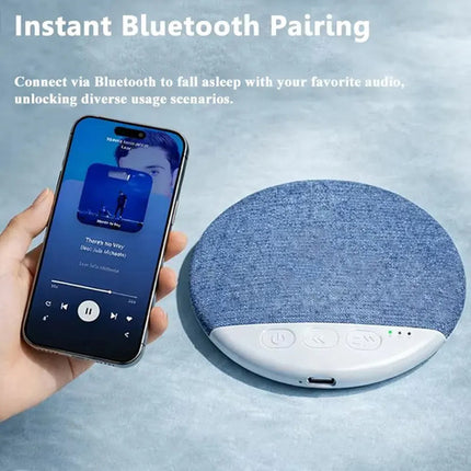 Mini Bocina Para Dormir Ruido Blanco Debajo De Almohada Blanco