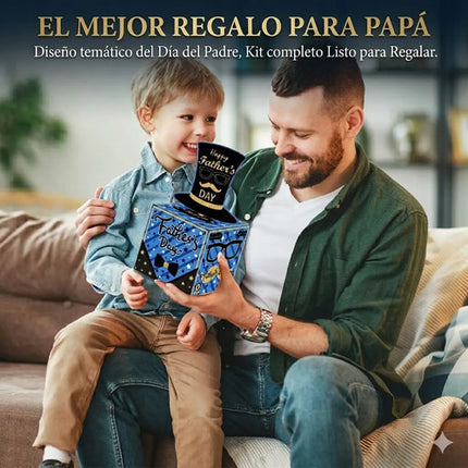 Caja Regalo Dia Del Padre Para Dinero Efectivo Billetes Papá