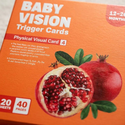 Tarjetas De Estimulación Visual Montessori Bebés 0-26 Meses