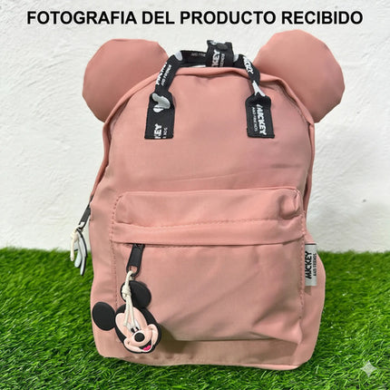 Mochila Mickey Escolar Infantil Disney Niña Escuela Kinder