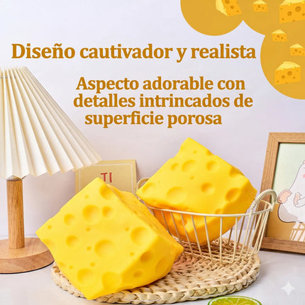 Queso Gigante Squishy Antiestres Juguete Squeeze Suave Niños