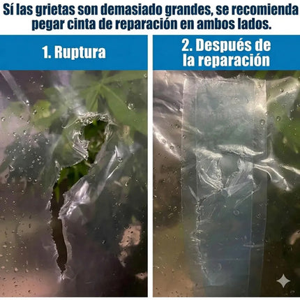 10m De Cinta Reparación De Invernadero Adhesiva Impermeable