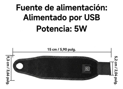 Muñequera Electrica Termica Alivio Tunel Artritis Gym Manos