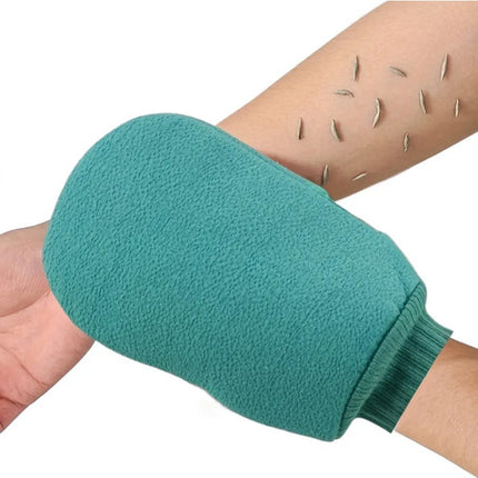 Guante Exfoliante Corporal Baño Doble Cara Limpieza Profunda