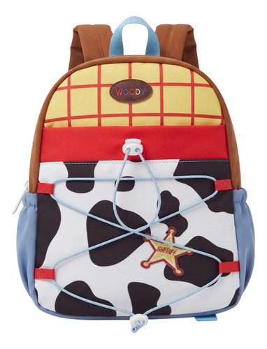 Mochila De Toy Story Woody Preescolar Kinder Disney Vaquera