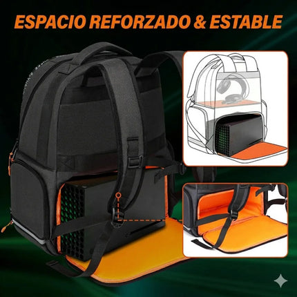 Mochila De Viaje Para Xbox Seriesx Xs Espacio Accesorios
