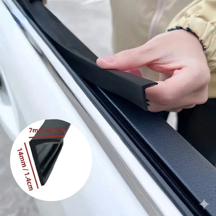 4m Tira De Goma Sello De Ventana Carro Auto Forma V Aislante