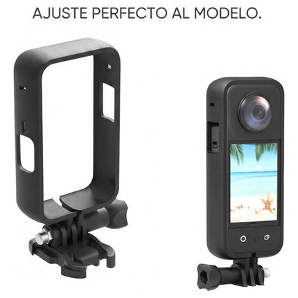 Marco Protector Insta360 X3 Carcasa Accesorio Camara Accion