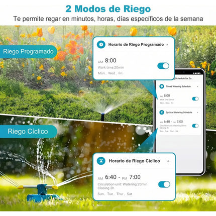 Temporizador De Riego Alexa Automático Inteligente Jardin