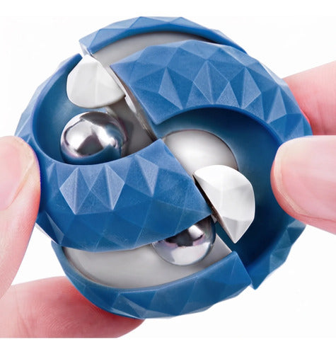 Pelota Orbital Fidget Juguete Antiestrés Spinner Para Niños