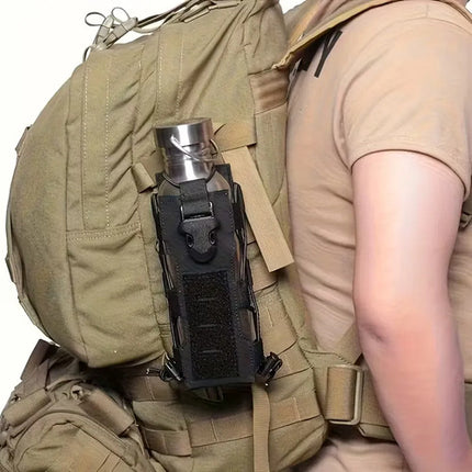 Porta Botella Tactico Molle Porta Radio Sostenedor Mochila