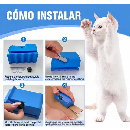 Cortador Cartón Para Hacer Rascador De Gato Manual Multiusos