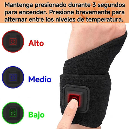 Muñequera Electrica Termica Alivio Tunel Artritis Gym Manos