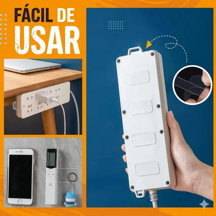 60 Cintas Doble Cara Adhesiva Transparente Reutilizable Gel
