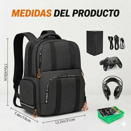 Mochila De Viaje Para Xbox Seriesx Xs Espacio Accesorios