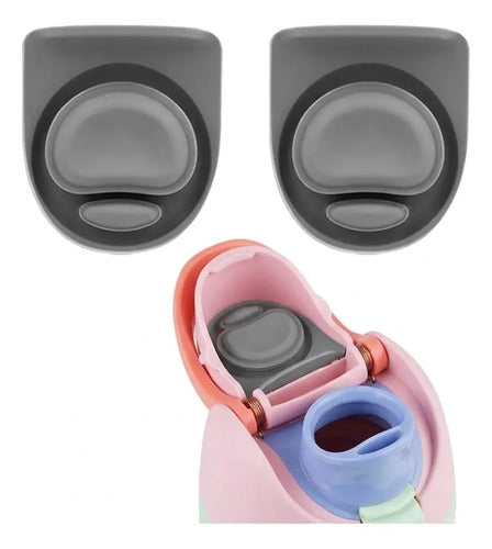 2 Repuestos Tapón Silicona Termo Owala Freesip 19/24/32/40oz