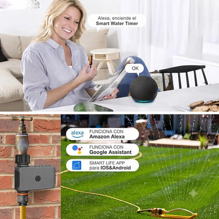 Temporizador De Riego Alexa Automático Inteligente Jardin