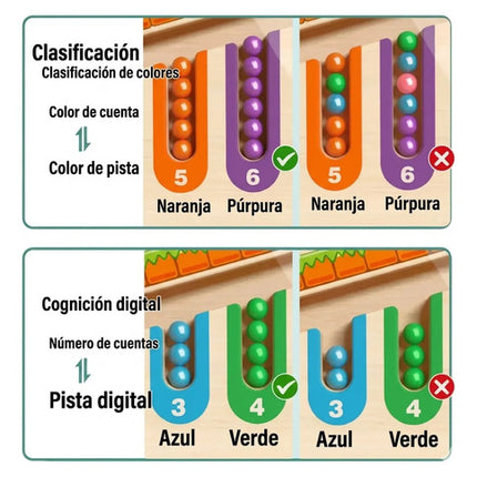 Laberinto Magnético De Madera Juguete Montessori Mario Bross