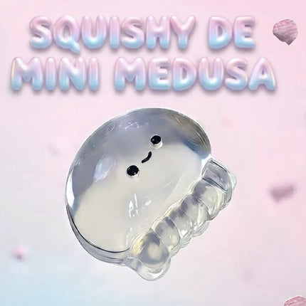 Juguete Antiestrés Medusa Squishy Pulpo Transparente Taba