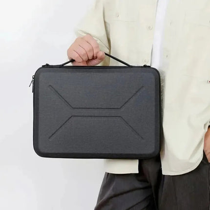 Maletín Portátil  Macbook Ipad De 13/14 Pulgadas Impermeable Negro