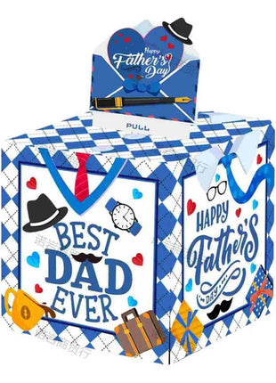 Caja Regalo Para Dinero Dia Del Padre Billetes Papá Kit Box