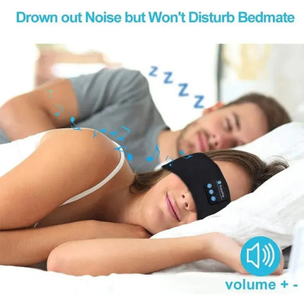 Audífonos Para Dormir Diadema Bluetooth Antifaz Deportivo