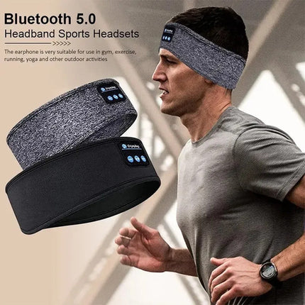 Audífonos Para Dormir Diadema Bluetooth Antifaz Deportivo