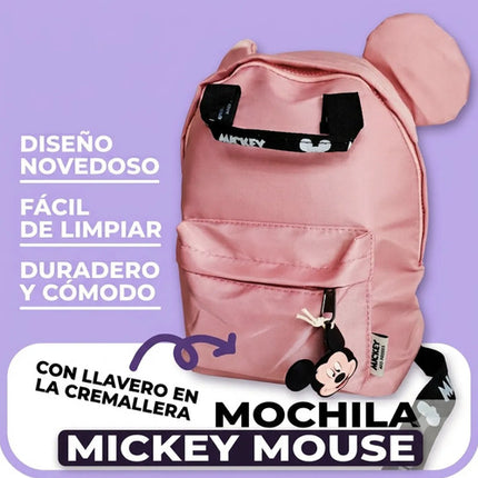 Mochila Mickey Escolar Infantil Disney Niña Escuela Kinder