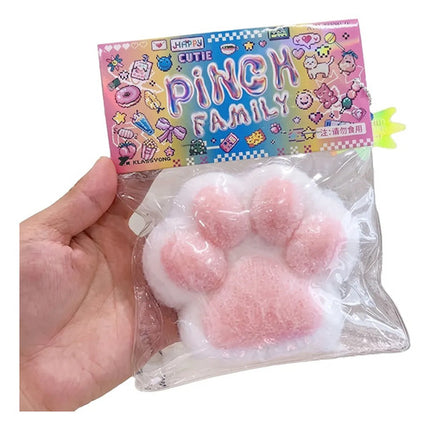 Pata De Gato Squishy Taba Suave Antiestrés Juguete Sensorial