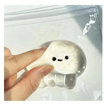 Juguete Antiestrés Medusa Squishy Pulpo Transparente Taba