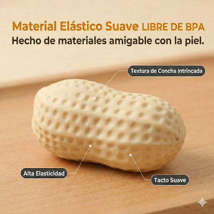 Squishy Antiestrés Cacahuate Maní Juguete Sensorial Niños