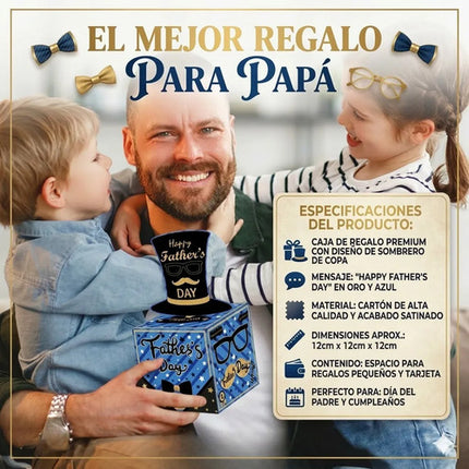 Caja Regalo Dia Del Padre Para Dinero Efectivo Billetes Papá