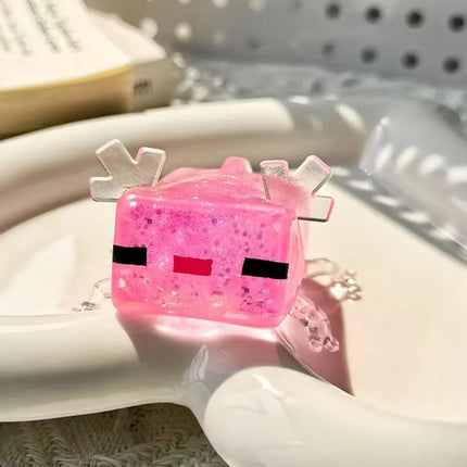 Juguete Antiestrés Ajolote Sensorial Cubo De Retorno Lento