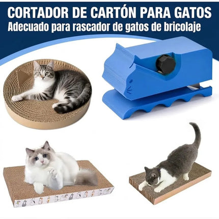 Cortador Cartón Para Hacer Rascador De Gato Manual Multiusos