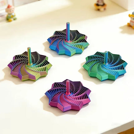 Juguete Sensorial Estrella Fractal 3d Expandible Antiestres
