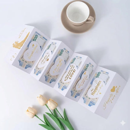 Tarjetas De Felicitación Para Boda Novios Regalo en Efectivo